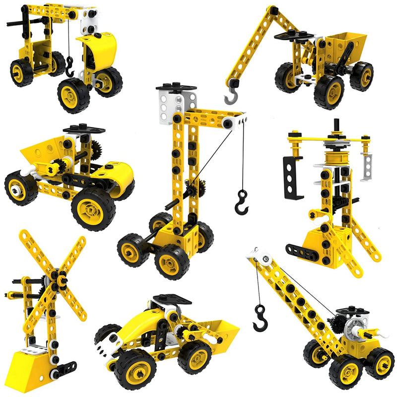 Engineering Vehicle Building Blocks Mounted Toy For Children Send From Brazil