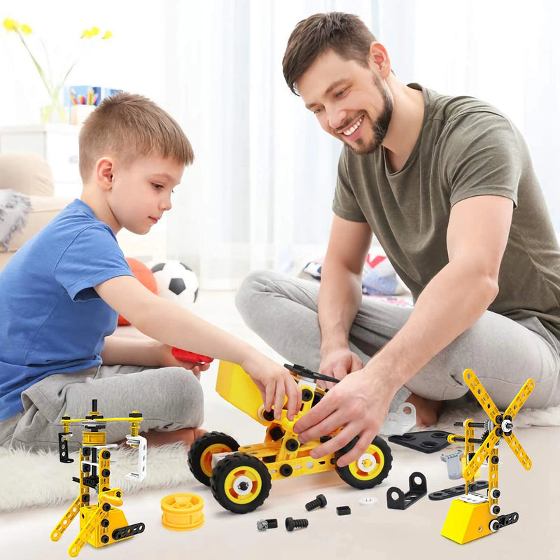 Engineering Vehicle Building Blocks Mounted Toy For Children Send From Brazil